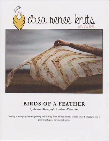 Drea Renee Knits - Pattern - Birds of a Feather Shawl